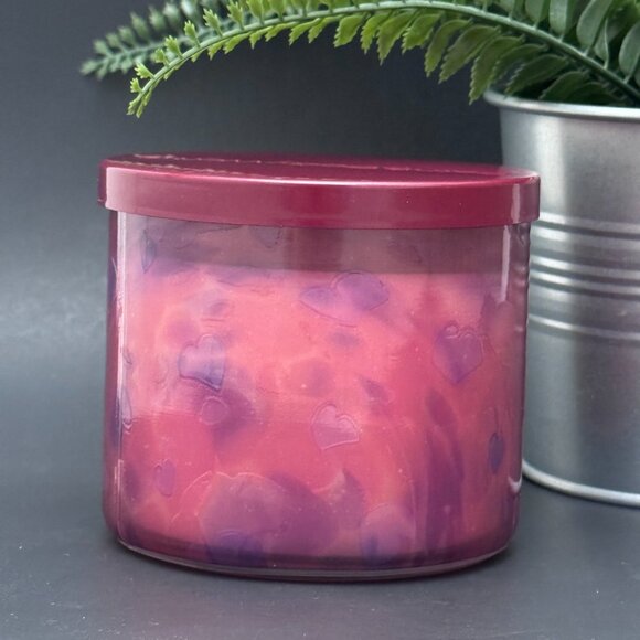 BBW Vanilla Cloud Bath & Body Works 3 Wick Candle - Picture 2 of 10